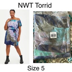 NWT Torrid Tie Dye Dress size 5